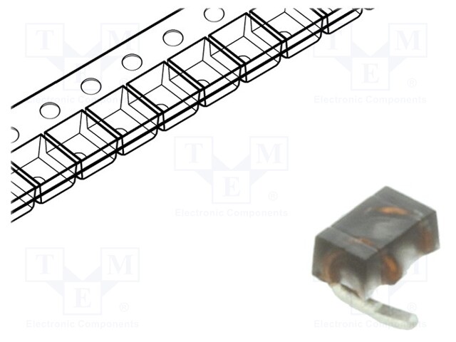 Air coil; SMD; 1322; 1.65nH; 1.6A; 4mΩ