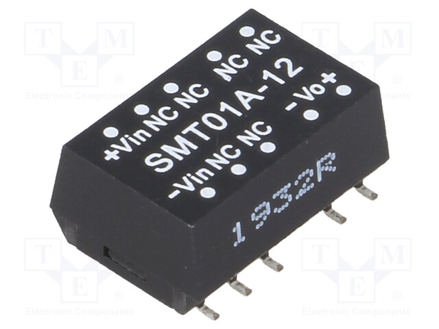 Converter: DC/DC; 1W; Uin: 9÷18V; 12VDC; Iout: 8.3÷83mA; SMD; 1.4g