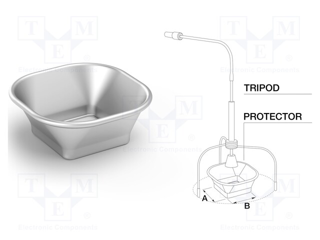 Thermal protector; 4.3x3mm