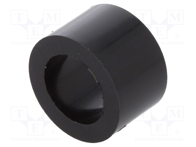 Spacer sleeve; cylindrical; polyamide; L: 10mm; Øout: 16mm