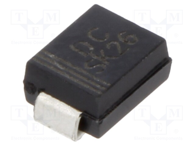 Diode: Schottky rectifying; SMD; 60V; 2A; SMB; reel,tape