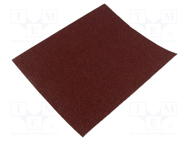 Cleaning cloth: sandpaper; Granularity: 40; 230x280mm