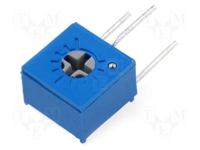 Potentiometer: mounting; single turn,horizontal; 20kΩ; 500mW