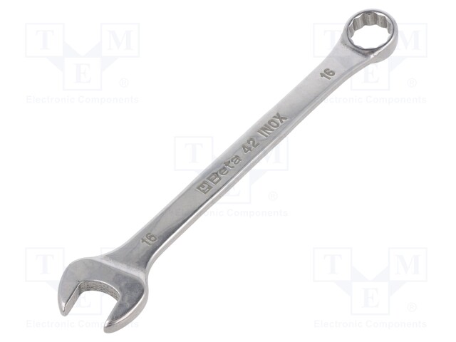 Wrench; combination spanner; 16mm