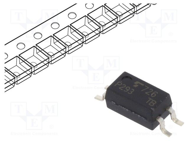 Optocoupler; SMD; Channels: 1; Out: transistor; Uinsul: 3.75kV; SO4