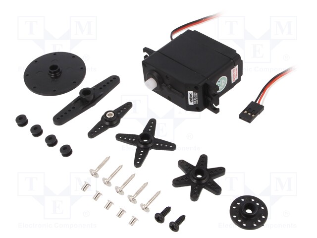 Motor: servo; 4.8÷6VDC; standard; analogue; 41g; 41.3x20.7x40mm