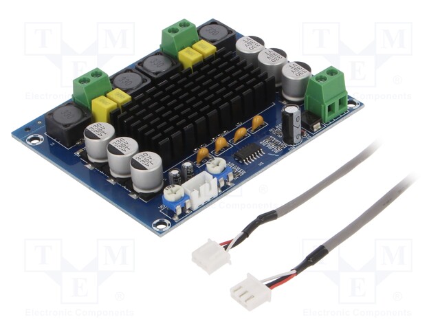 Module: audio; amplifier; 12÷26VDC; TPA3116D2; 50/50W