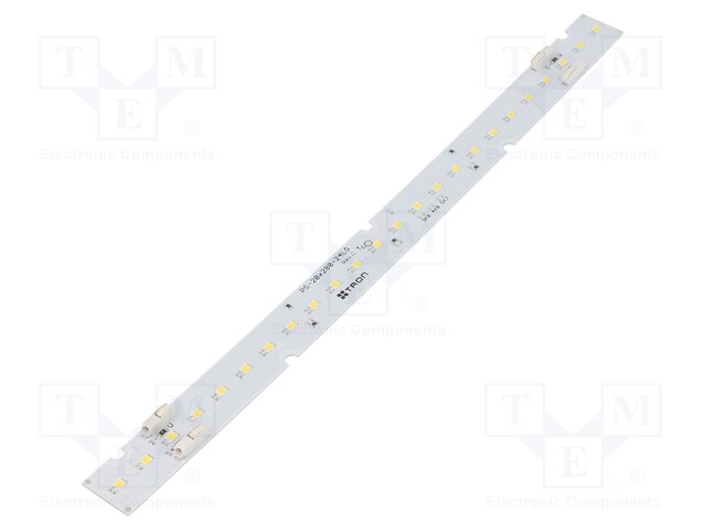 LED strip; 23.2V; white cold; W: 20mm; L: 280mm; No.of diodes: 24