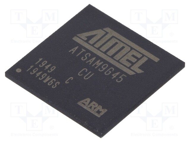ARM microcontroller; ARM926; SRAM: 64kB; 0.9÷1.1VDC; SMD; TFBGA324
