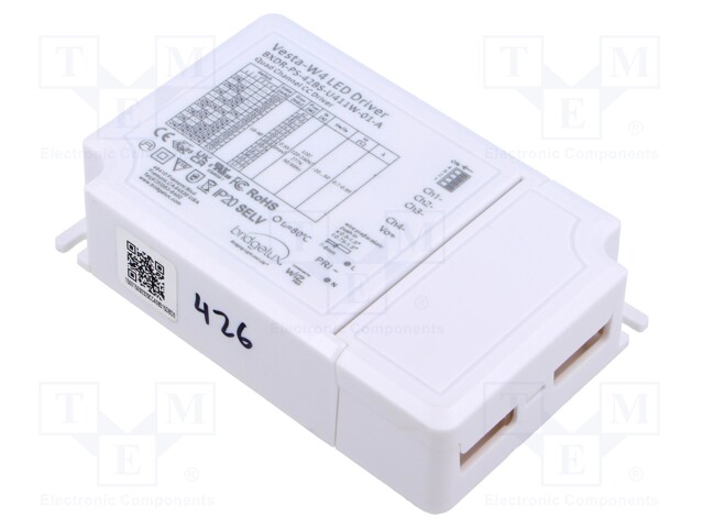 Power supply: switched-mode; LED; 42W; 320÷1080mA; 120÷277VAC