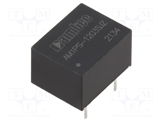 Converter: DC/DC; 1W; Uin: 10.8÷13.2V; Uout: 3.3VDC; Iout: 303mA