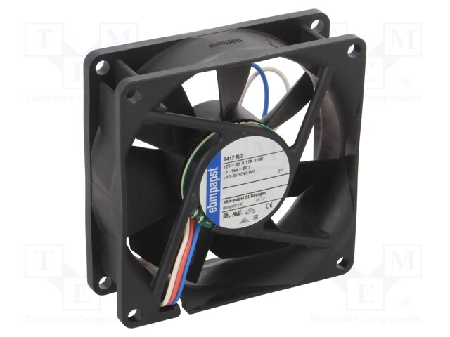 Fan: DC; axial