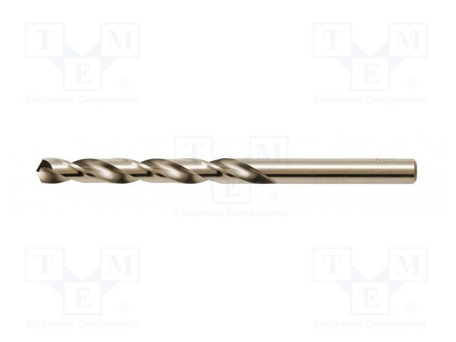 Drill bit; for metal; Ø: 2.5mm; L: 30mm; Overall len: 57mm; 2pcs.