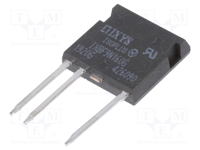 Transistor: IGBT; BiMOSFET™; 1.6kV; 4A; 70W; ISOPLUS i4-pac™