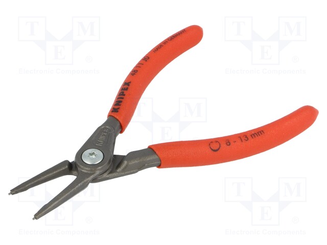 Pliers; internal circlip; Ring: internal; Pliers len: 140mm