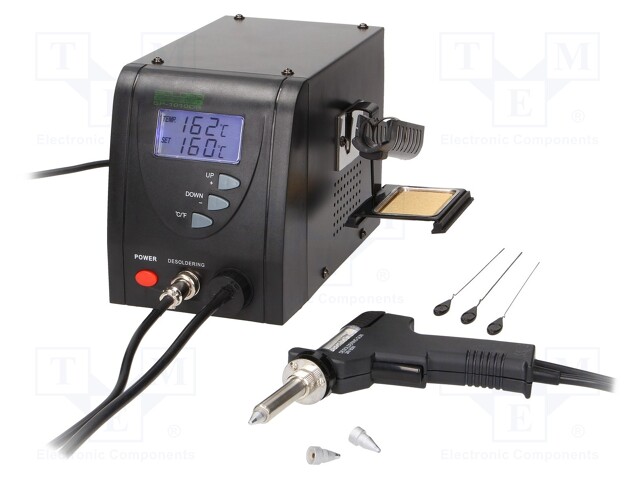 Desoldering station; digital; ESD; Station power: 140W; 160÷480°C