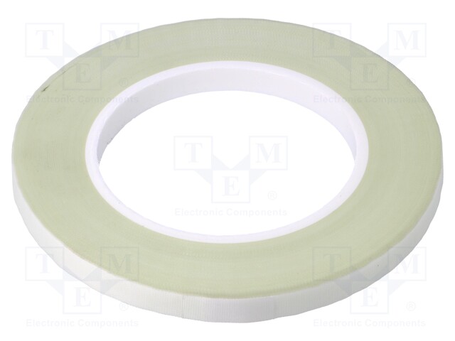 Tape: electrical insulating; L: 50m; Thk: 170um; white; silicone