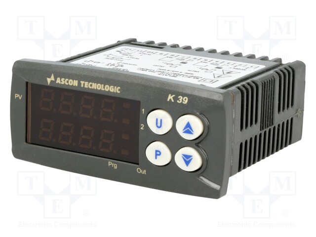 Module: regulator; temperature; SPDT; OUT 2: SPDT; on panel