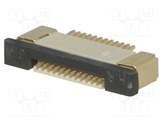 Connector: FFC (FPC); horizontal; PIN: 12; ZIF,top contacts; SMT