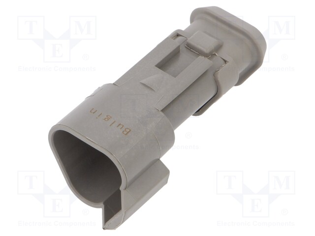 Connector: wire-wire; PX0; plug; male; PIN: 3; IP68; Locking: latch