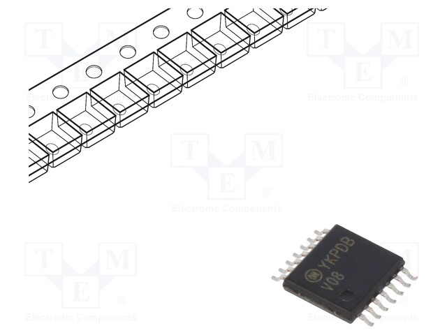 IC: digital; AND; Channels: 4; IN: 2; SMD; TSSOP14; Series: VHC