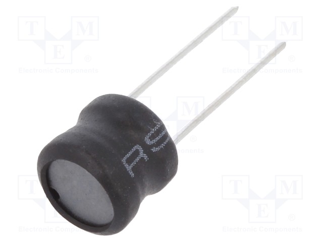 Inductor: wire; THT; 3.3mH; 220mA; ±10%; Ø9.5x8.5mm; vertical