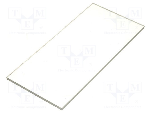 Front panel; 48x96mm; panel mount enclosures