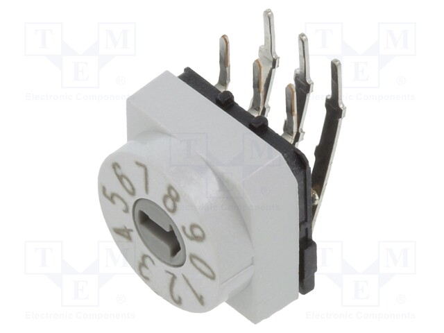 Switch: rotary; Pos: 10; 1uA/20mVDC; -20÷70°C; Mounting: THT