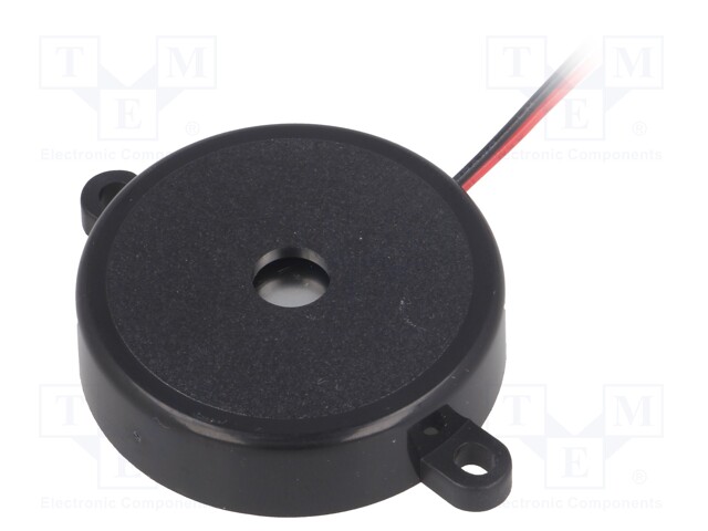 Sound transducer: piezo; without built-in generator; 5mA; 43nF