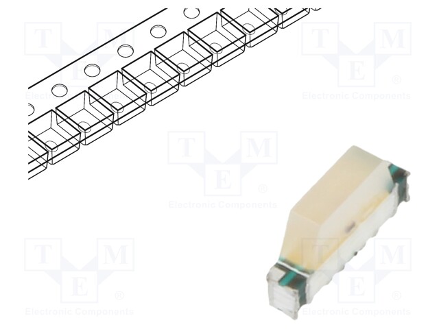 LED; SMD; RGB; 2.7x1.35x0.5mm; 130°; 1.7÷2/2.7÷3.2/2.7÷3.1V; 5mA