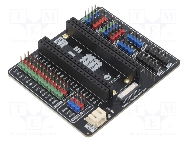 Module: expander; universal; Raspberry Pi Pico; 73x63mm