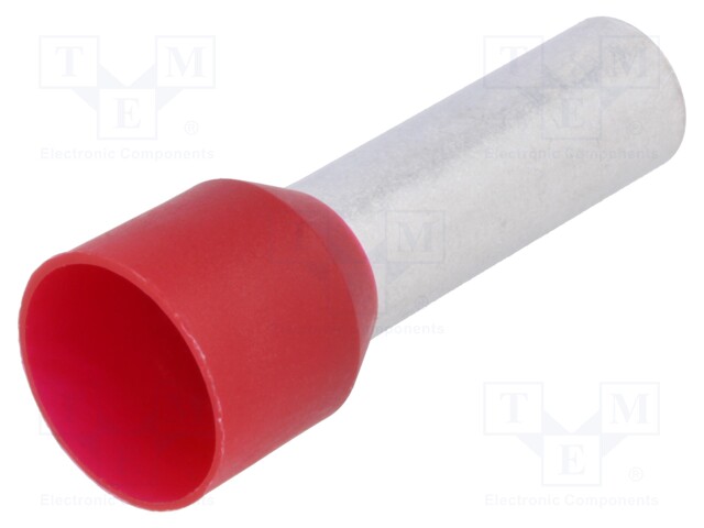 Bootlace ferrule; insulated; copper; Insulation: polypropylene