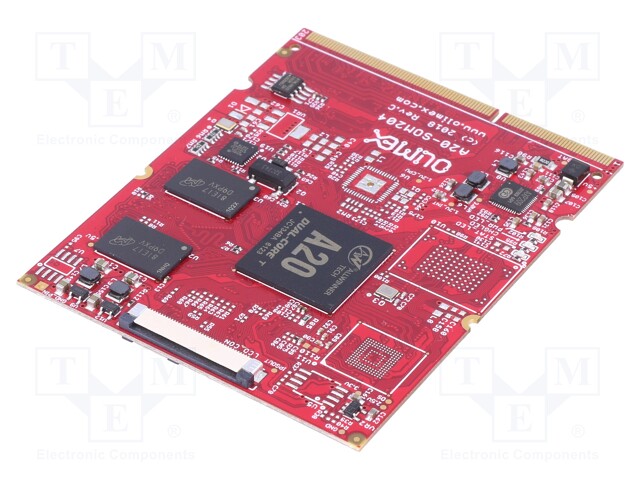 Module: SOM; RAM: 1GB; A20 ARM Dual-Core; 67x84x5mm; DDR3; SO DIMM