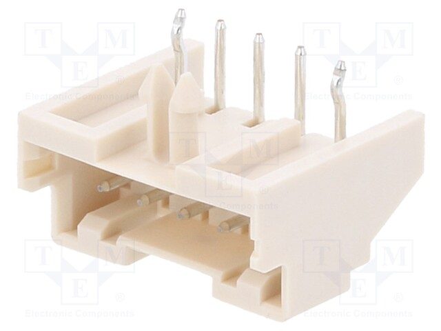 Wire-board; socket; male; XA; 2.5mm; PIN: 5; THT; 250V; 3A; -25÷85°C