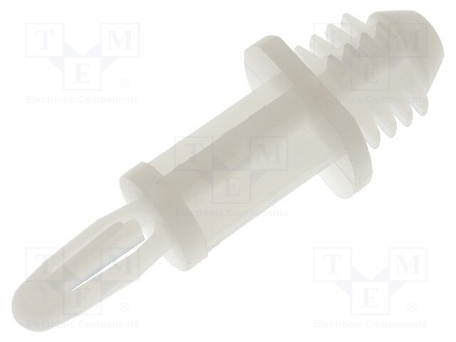 Assembly stud; polyamide; L: 12.7mm; ribbing rod,snap fastener