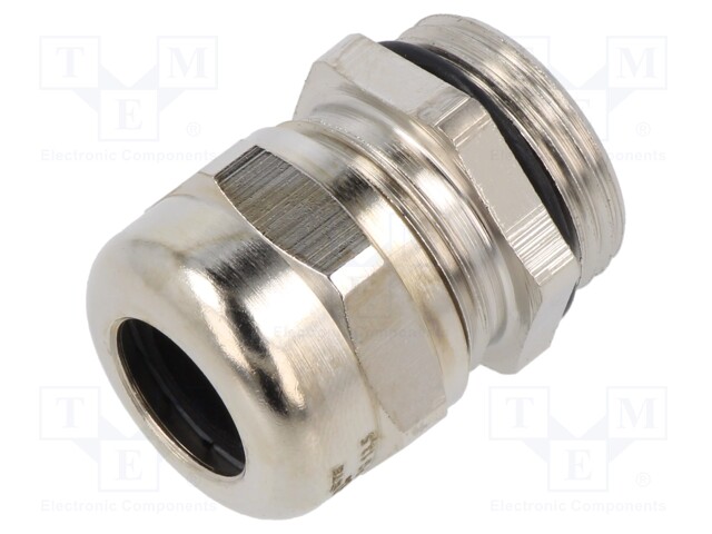 Cable gland; without nut; PG13,5; IP68; Mat: brass; Entrelec