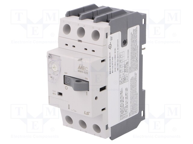 Motor breaker; 3kW; 220÷690VAC; DIN; Overcurrent release: 5÷8A