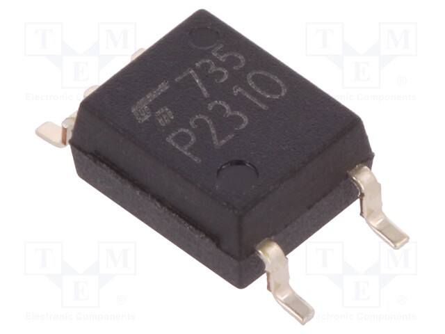 Optocoupler; SMD; Channels: 1; Out: totem pole; 3.75kV; 5Mbps; SO6