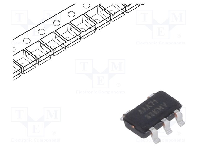 IC: operational amplifier; 1MHz; 1.8÷5.5V; Channels: 1; SOT23-5