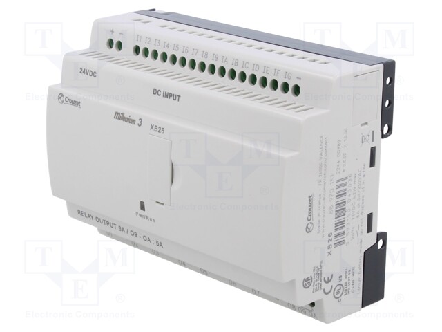 Module: PLC programmable controller; OUT: 10; IN: 24; IP40; 24VDC