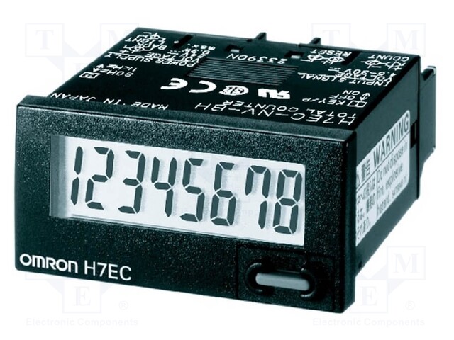 Counter: electronical; LCD,with a backlit; pulses; 99999999; IP66