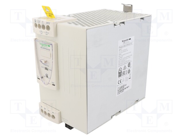 Power supply: switched-mode; 240W; 24VDC; 24÷28.8VDC; 10A; 1kg