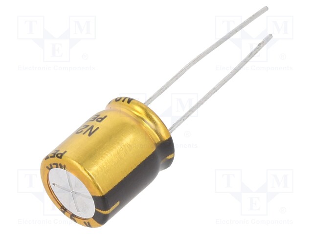 Capacitor: electrolytic; THT; 150uF; 35VDC; Ø10x12.5mm; ±20%; 5000h