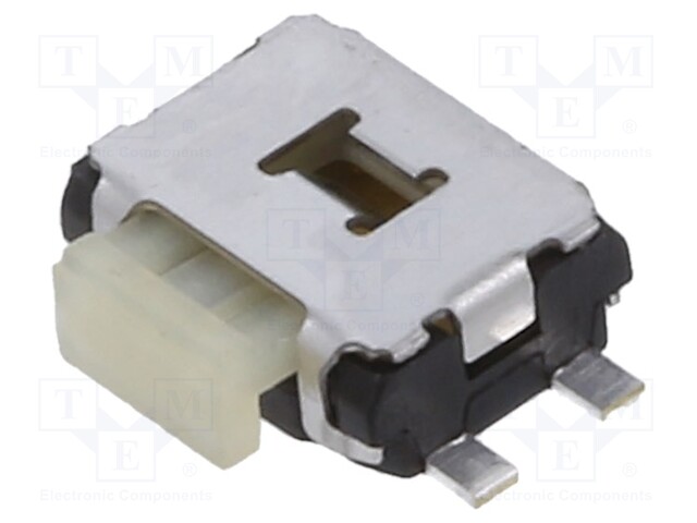 Microswitch TACT; SPST-NO; Pos: 2; 0.05A/12VDC; SMT; 1.57N; 1mm