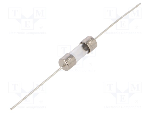 Fuse: fuse; time-lag; 3A; 350VAC; axial; 5x15mm; 220