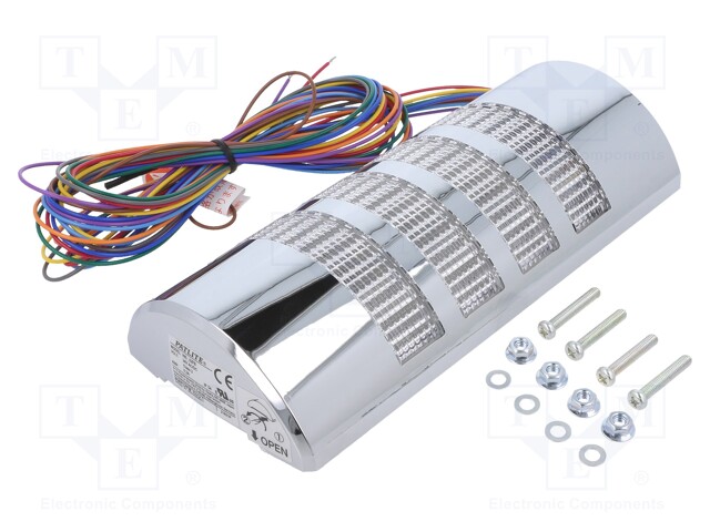 Signaller: signalling column; LED; red/amber/green/blue; 24VDC