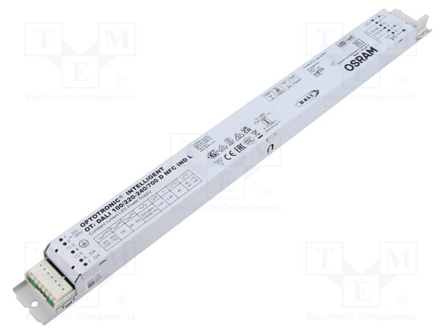 Power supply: switched-mode; LED; 100W; 27÷51VDC; 200÷700A; IP20