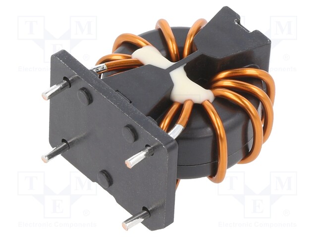 Inductor: wire with current compensation; THT; 440uH; 2.91mΩ