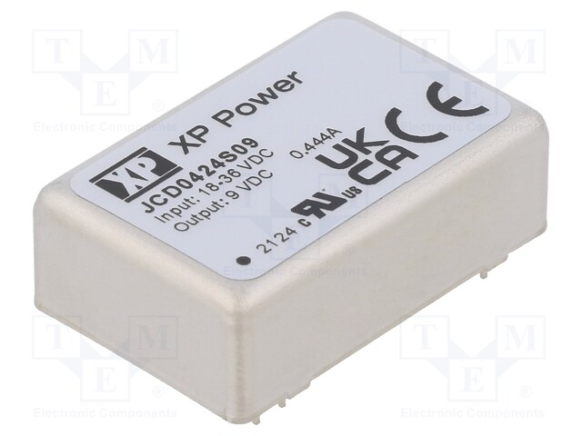 Converter: DC/DC; 4W; Uin: 18÷36V; 9VDC; Mounting: THT; Series: JCD