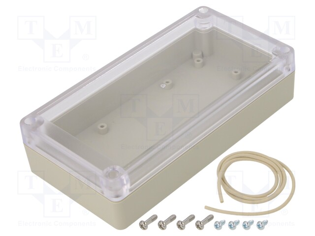 Enclosure: multipurpose; X: 85mm; Y: 165mm; Z: 40mm; Ritec; ABS; IP65